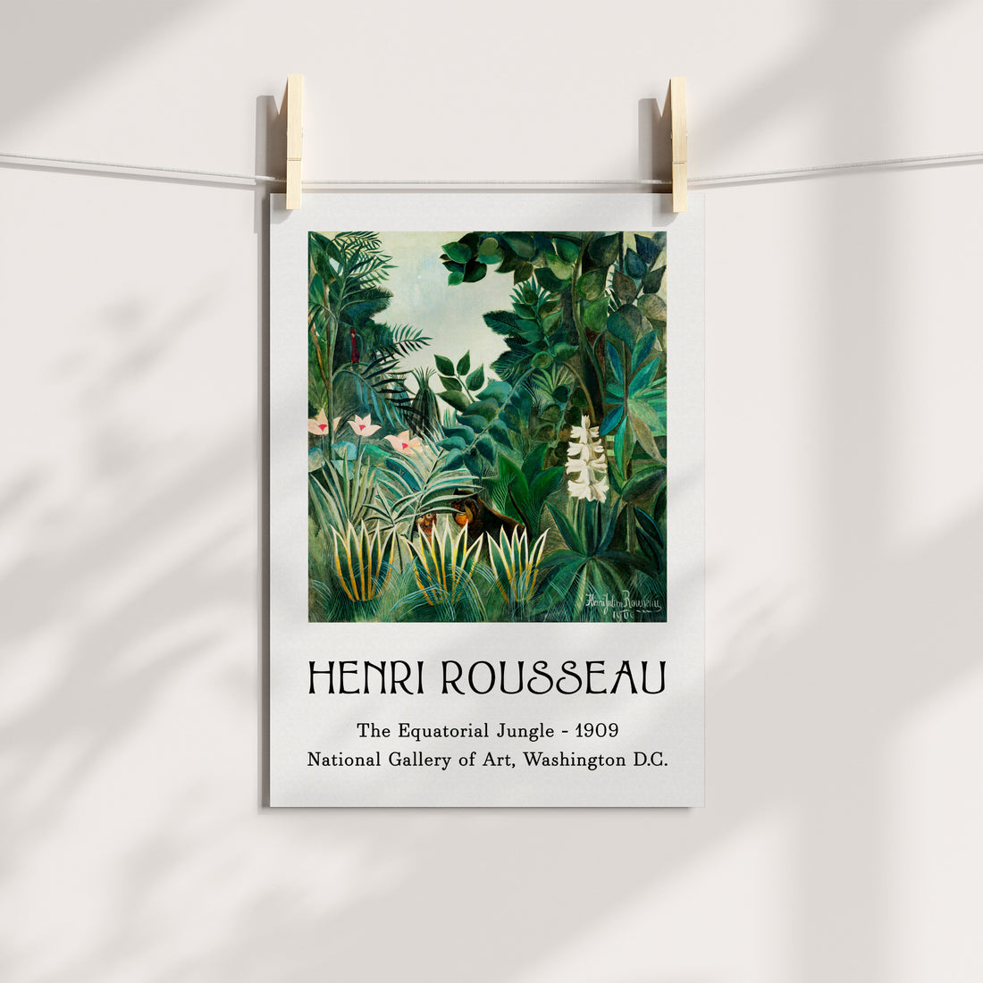 The Equatorial Jungle Gallery Poster Printable Art