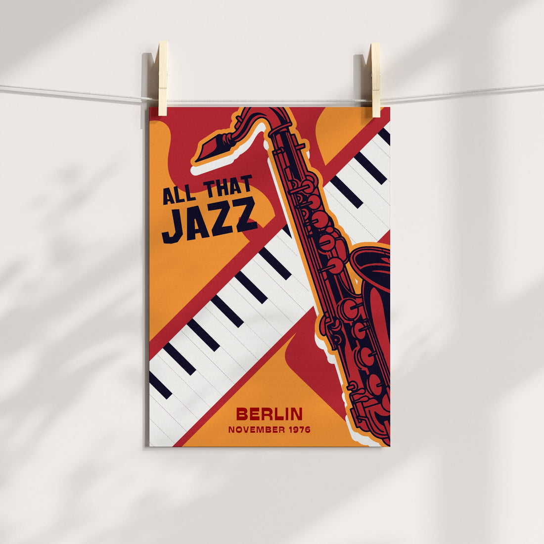 All That Jazz Berlin 1976 Printable Art