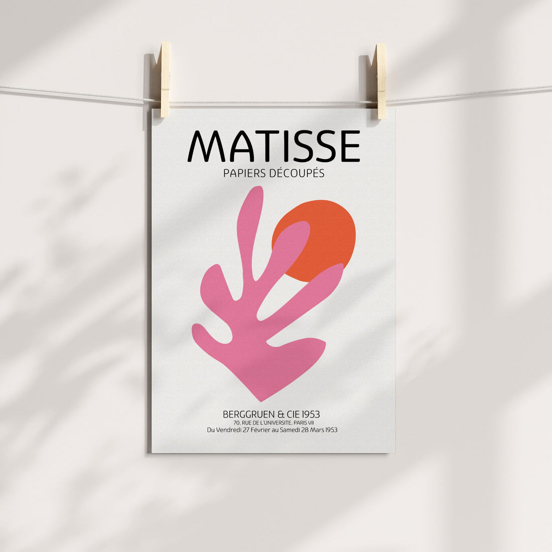 Matisse Exhibition Bright Cutouts IV Printable Art