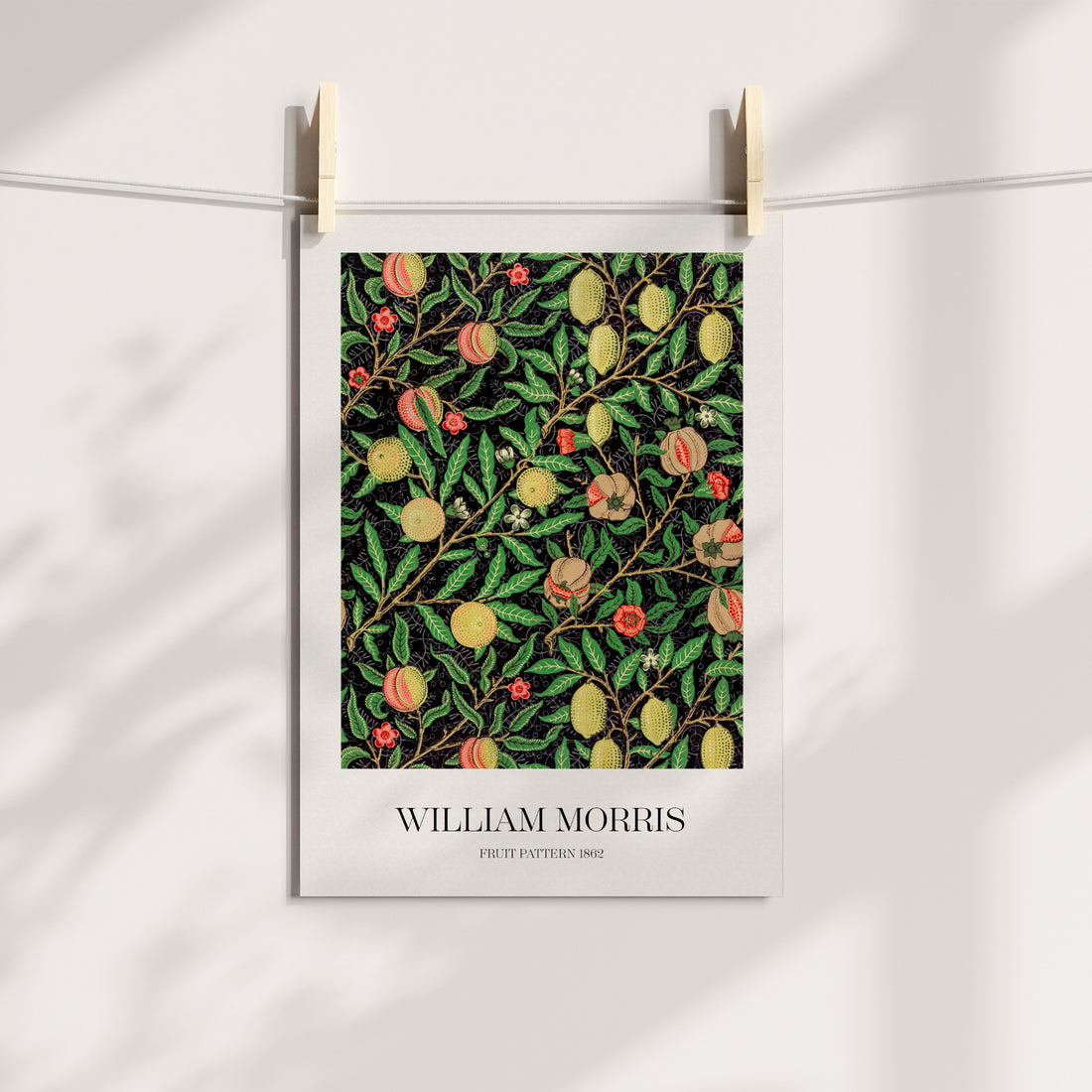William Morris Fruit Pattern Gallery Printable Art