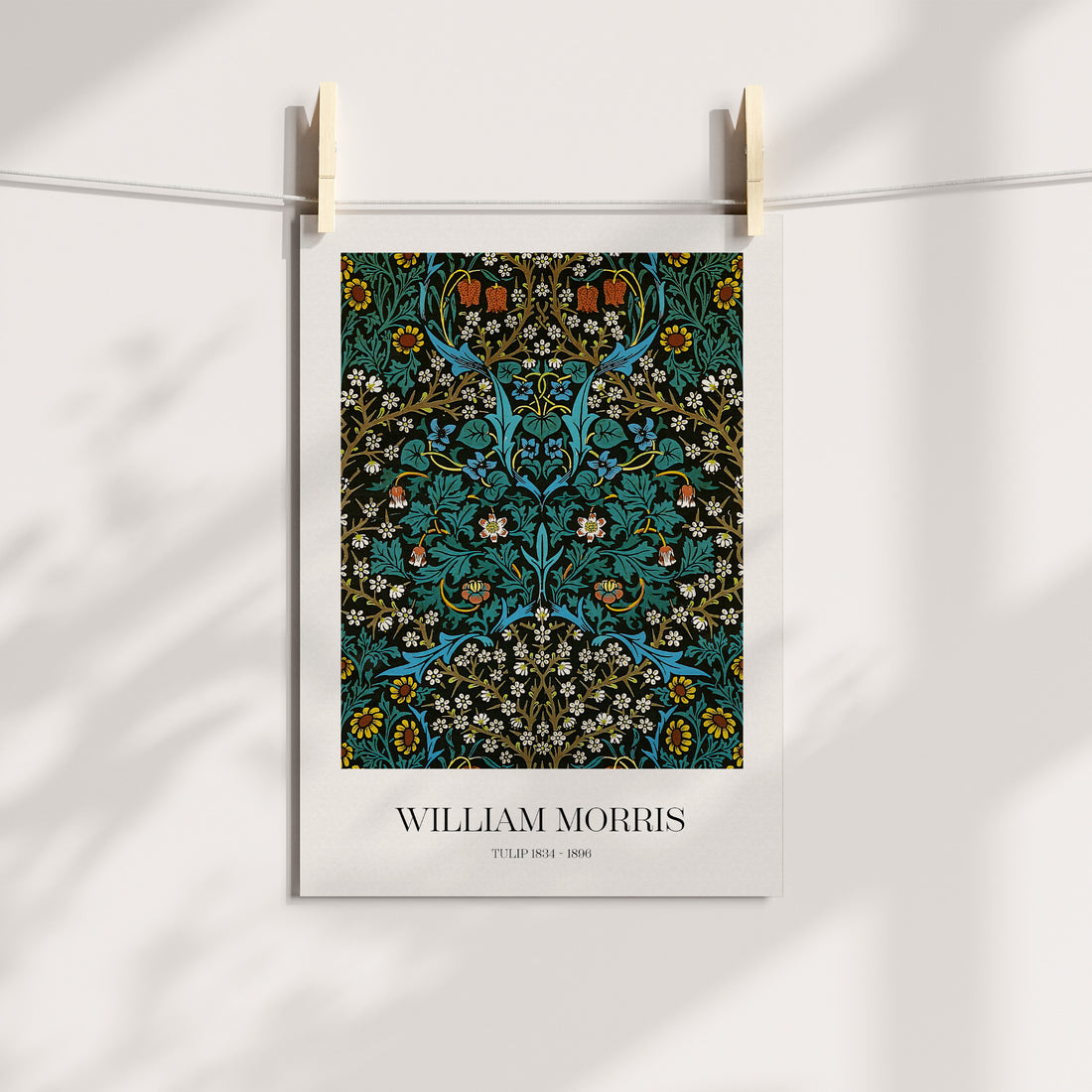 William Morris Tulip Gallery Printable Art