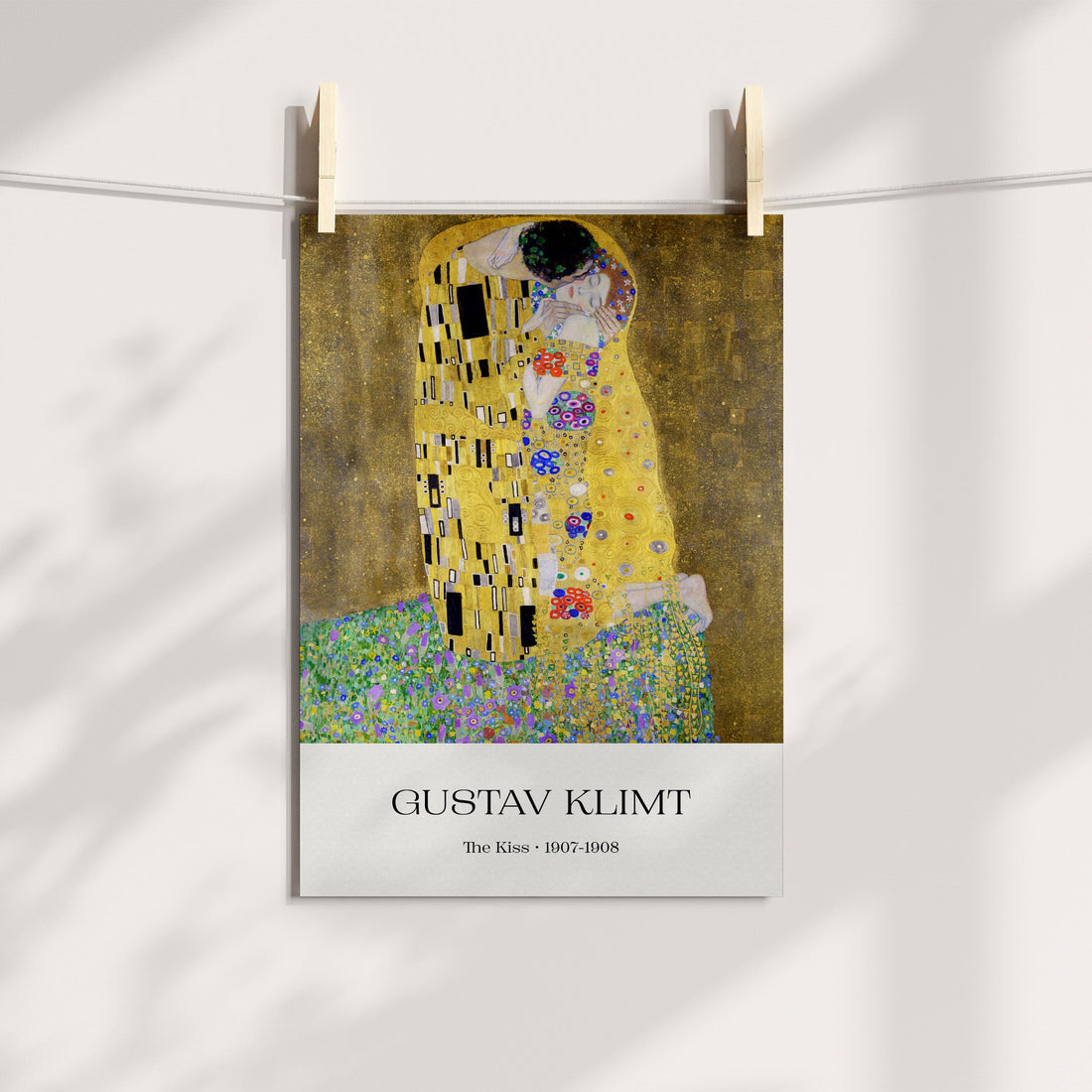 The Kiss by Gustav Klimt Gallery Printable Art