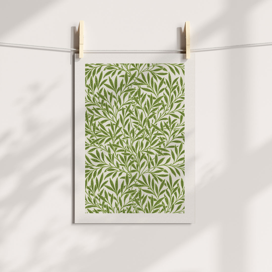 William Morris Willow - Verdant Botanical Printable Art
