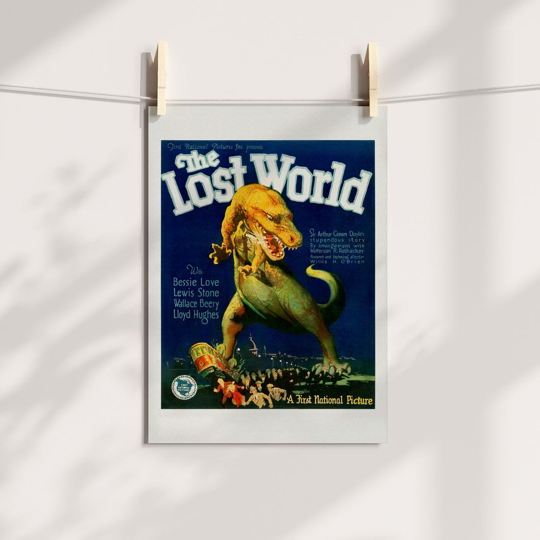 The Lost World Vintage Movie Poster Printable Art