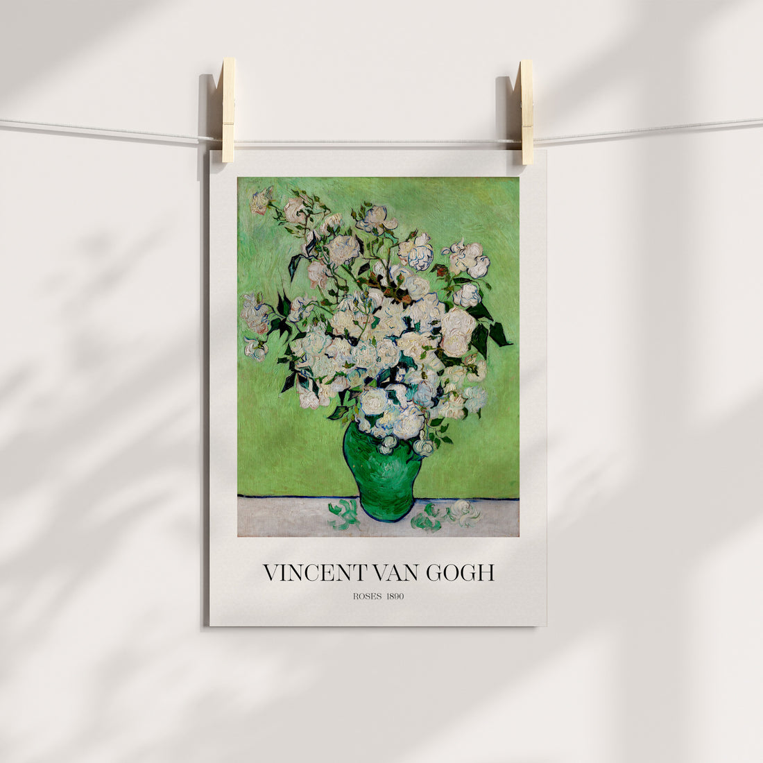 Van Gogh Roses print-at-home art