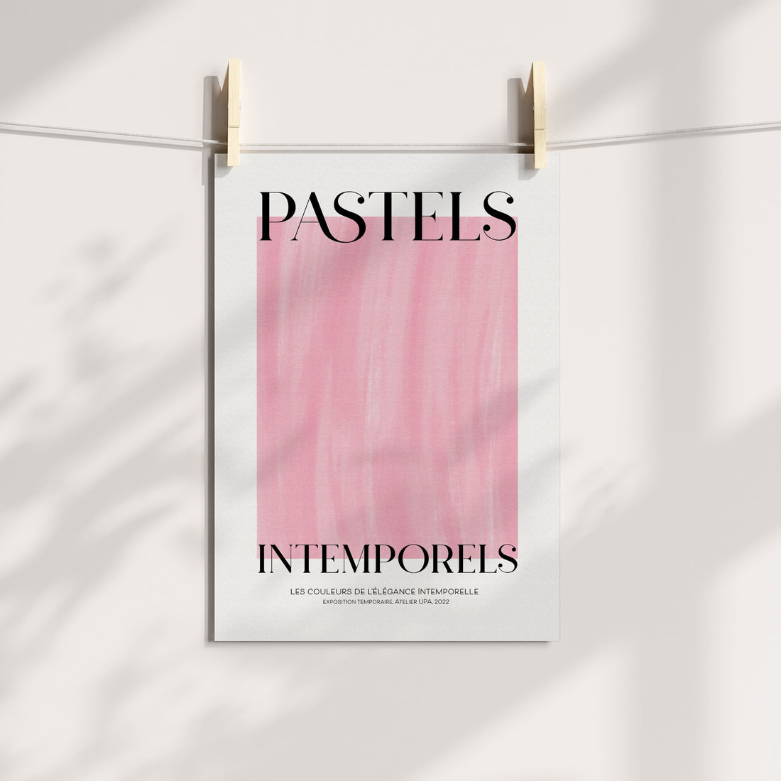 Timeless Pastels - Blushing Rose Printable Art