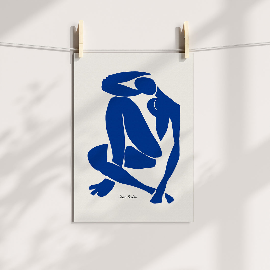 Matisse Blue Nude IV Printable Art