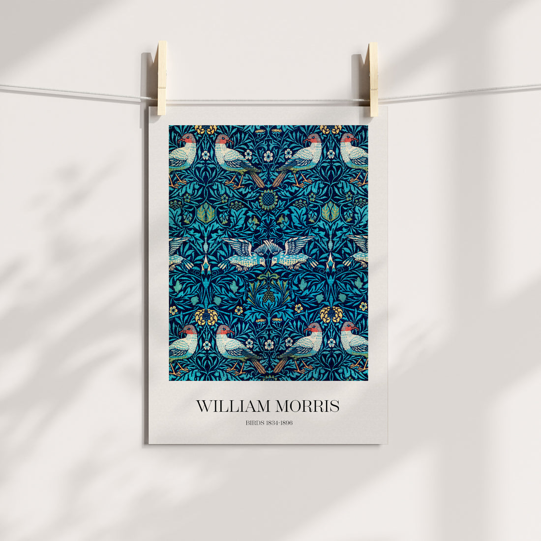 Avian Tapestry - William Morris Birds Gallery Printable Art
