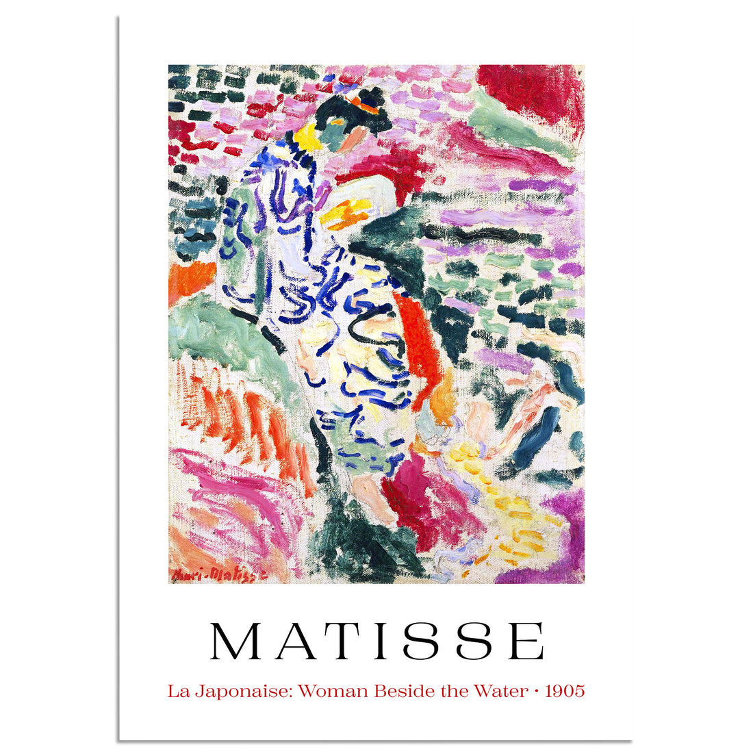 Matisse La Japonaise printable vintage art