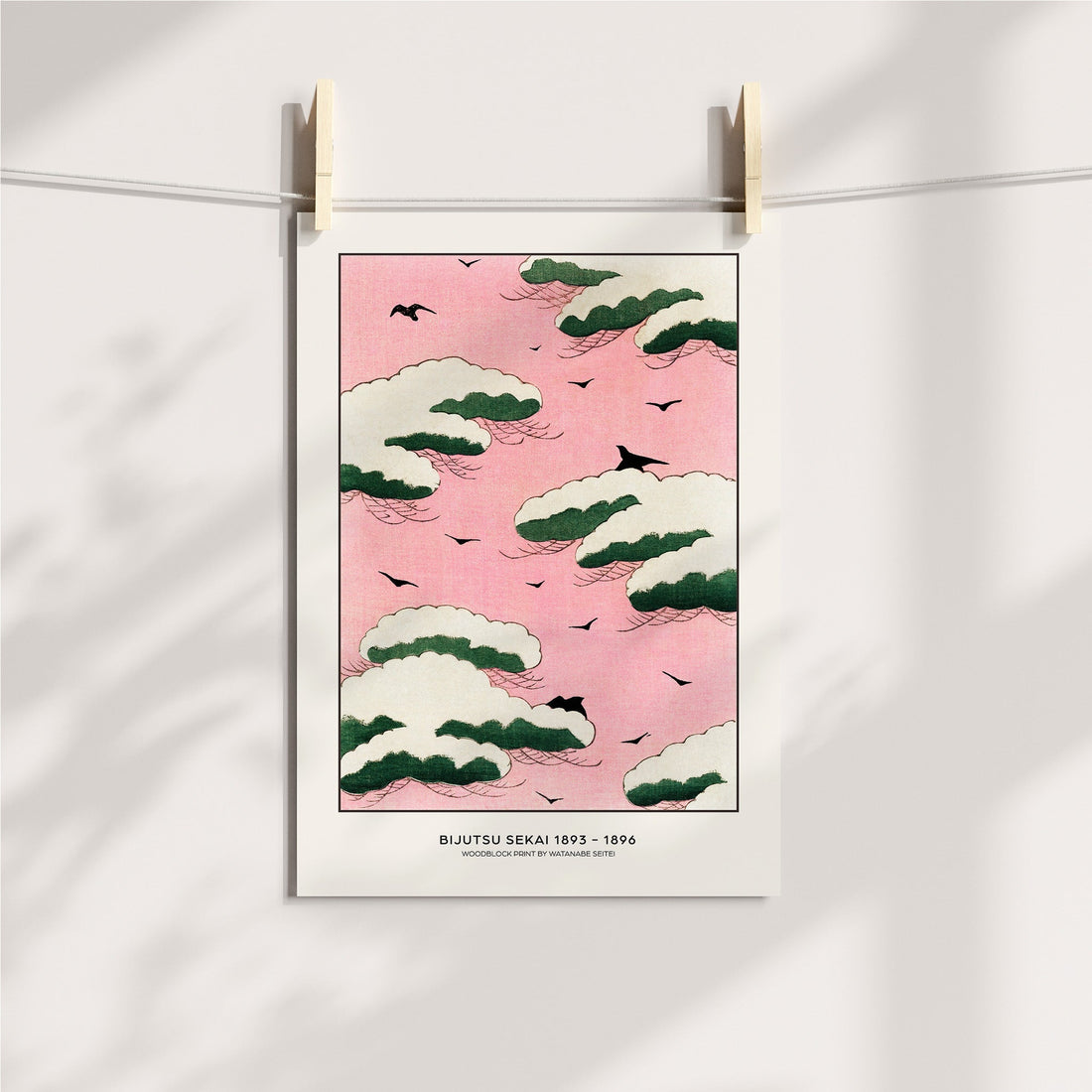 Pink Sky Printable Art