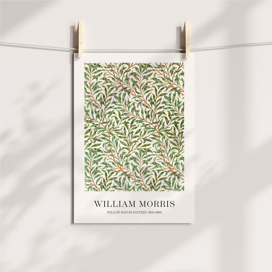 William Morris Willow Bough Pattern Gallery Printable Art