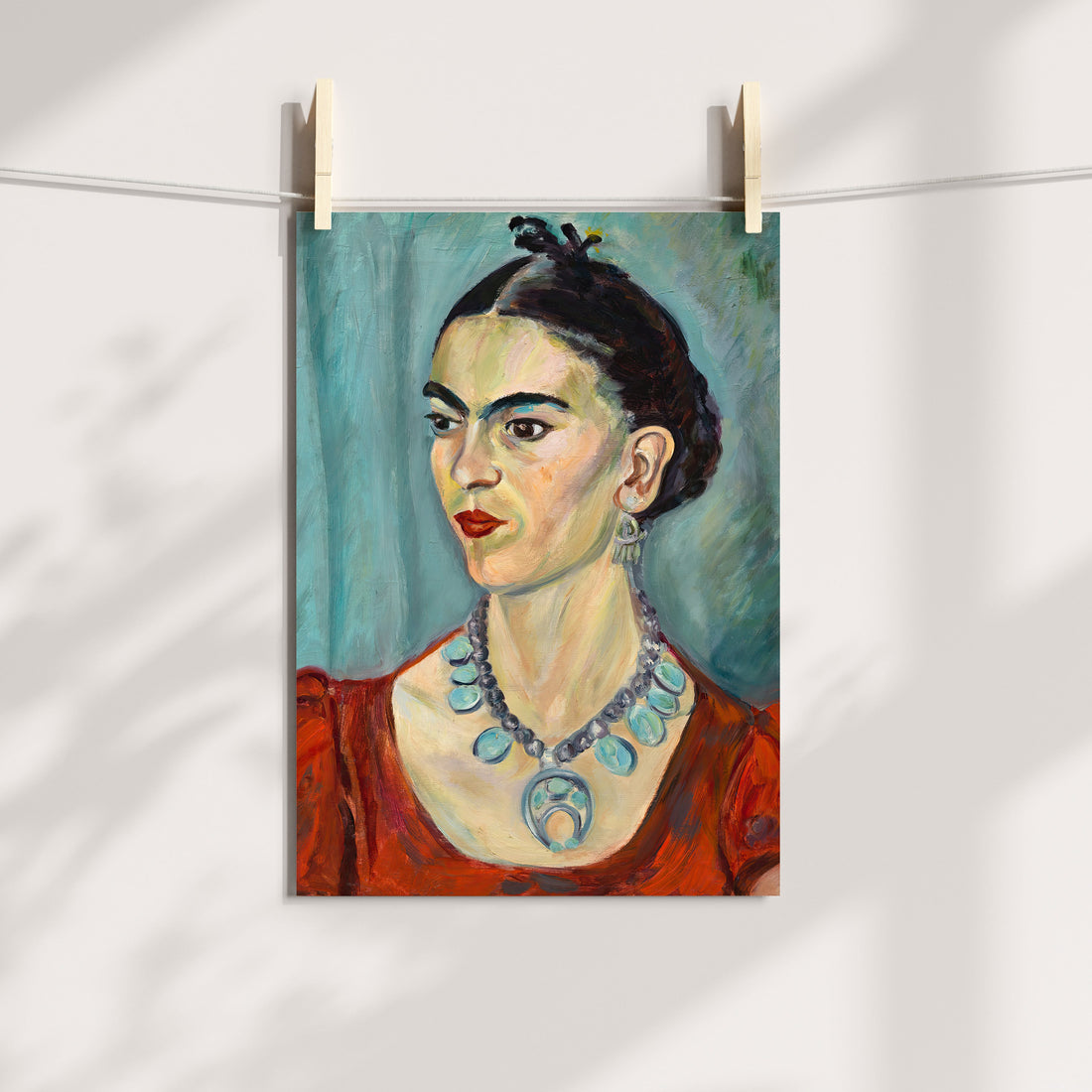 Frida Kahlo Portrait Printable Art